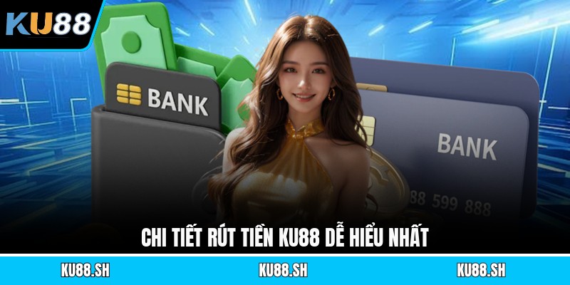 Chi tiết rút tiền KU88 dễ hiểu nhất